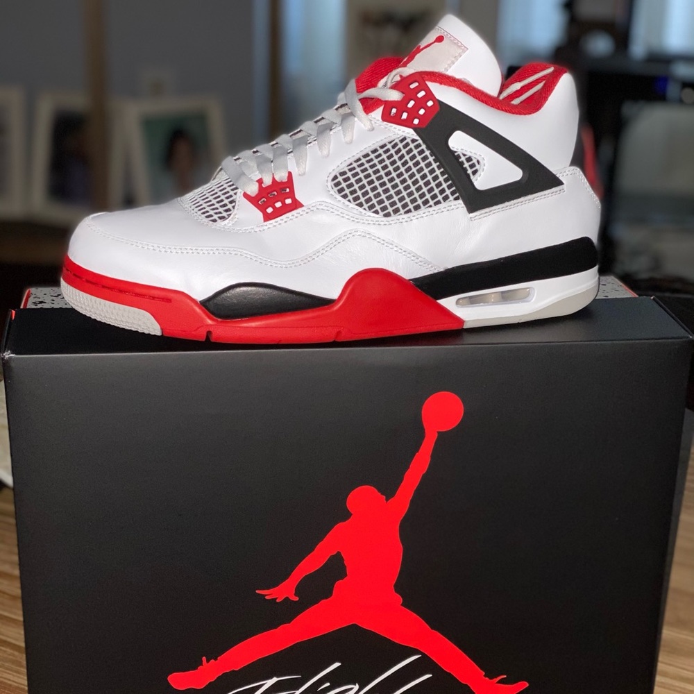 Nike Air Jordan Retro 4 “Fire Red” 2020 Size 12